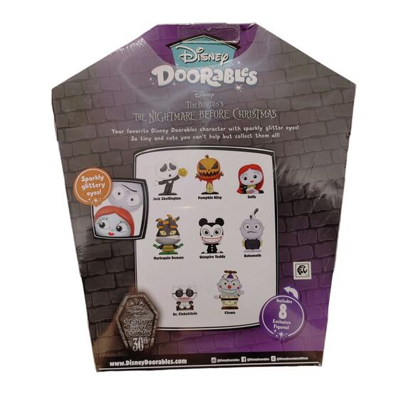 Disney Doorables Nightmare Before Christmas 1.5-in Figure 8 Piece Set - Picture 3 of 3